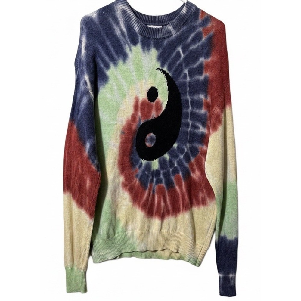 Spiritual Gangster Maude Sweater L Yin Yang Alpaca Merino Blend Oversized‎